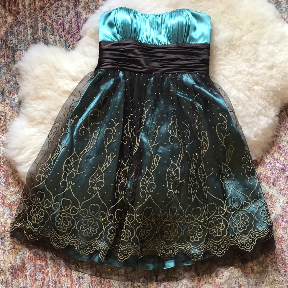 Strapless Prom Dress